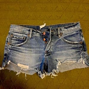Free people cut off shorts